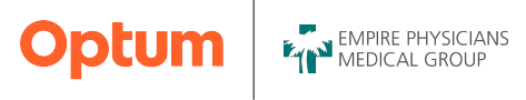 Logo for Optum, formerly Empire Physicians Medical Group